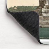 Kaiser-Williams Monument, Koblenz, der Rhein, GE Mousepad (Ecke)