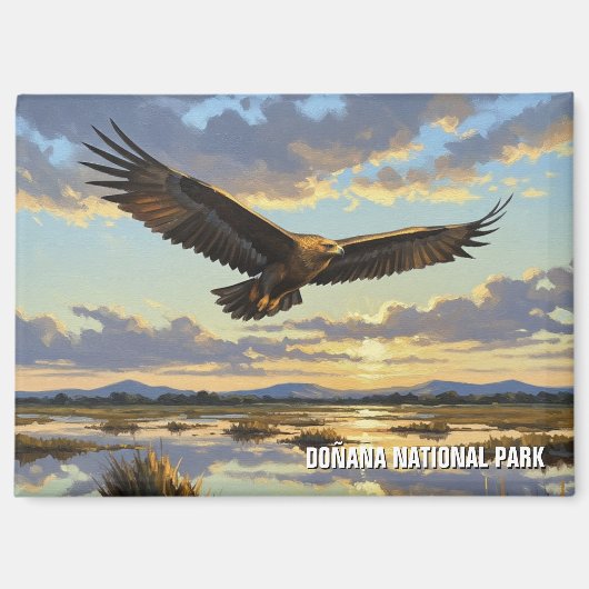 Kaiseradler im Donana-Nationalpark Magnet (Vorderseite)