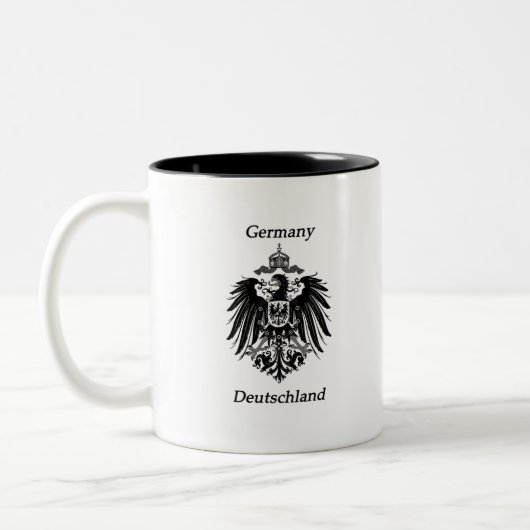 Kaiseradler Zweifarbige Tasse (Links)