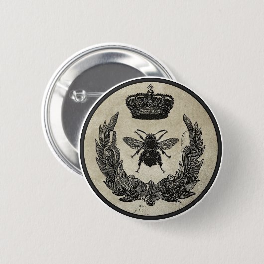 Kaiserbiene Button (Vorne & Hinten)