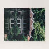 Kaiserburg in den grünen Wäldern Puzzle (Horizontal)