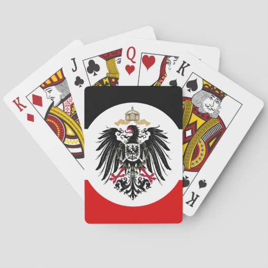 Kaiserdeutscher Eagle Spielkarten (Rückseite)