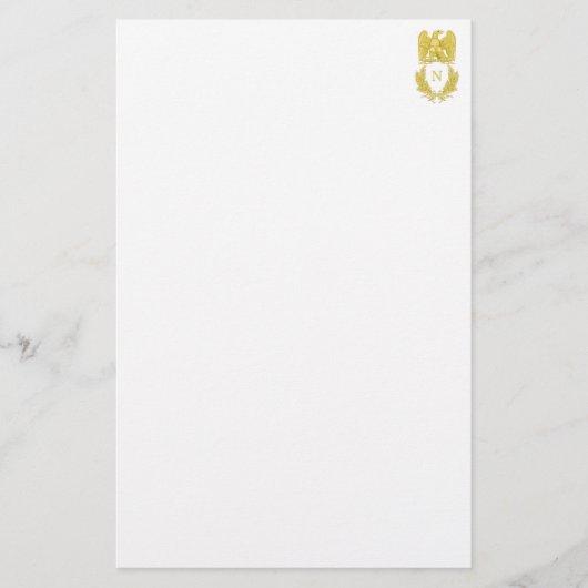 KaiserEagle-Emblem von Napoleon I stationär Briefpapier (Vorderseite)