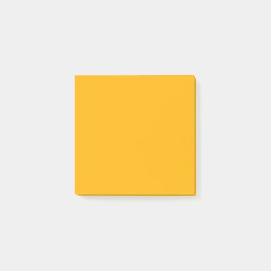 Kaisergelbe Farbe Post-it Klebezettel (Vorderseite)