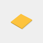 Kaisergelbe Farbe Post-it Klebezettel (angewinkelt)