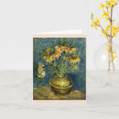 Kaisergranat in einer Kupfervase, Van Gogh Karte (Gelbe Blume)