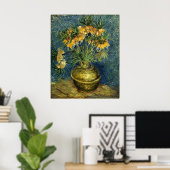 Kaisergranat in einer Kupfervase, Van Gogh Poster (Heimbüro)