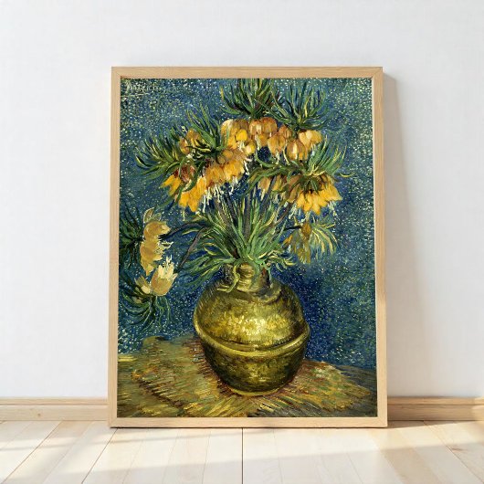 Kaisergranat in einer Kupfervase, Van Gogh Poster