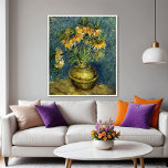 Kaisergranat in einer Kupfervase, Van Gogh Poster<br><div class="desc">Still Life von Vincent van Gogh (Niederländisch,  1853-1890)</div>