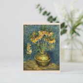 Kaisergranat in einer Kupfervase, Van Gogh Postkarte (Stehend Vorderseite)