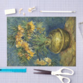 Kaisergranat in einer Kupfervase, Van Gogh Seidenpapier (Handwerk)