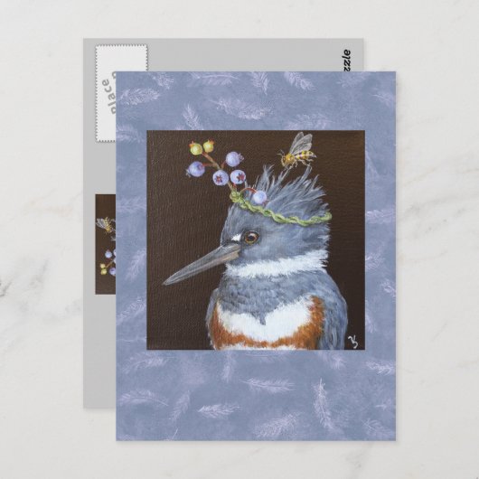 Kaisergranat-Postkarte (Heidelbeeren Maine) Postkarte (Vorne/Hinten)