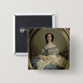 Kaiserin Charlotte von Mexiko Button (Vorne & Hinten)