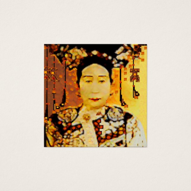 Kaiserin China Art Vintage Image (Vorderseite)