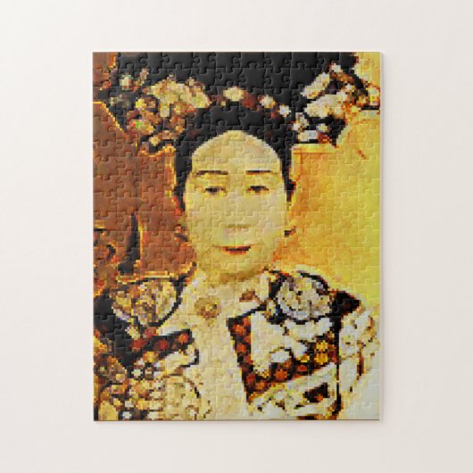 Kaiserin der China Puzzle (Vertikal)