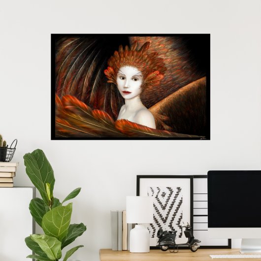 Kaiserin des Himmels Poster (Heimbüro)