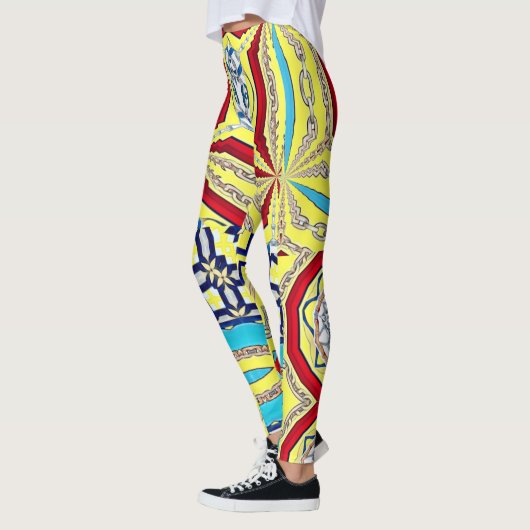 KAISErin DESIGNER COLLAGE Leggings (Links)