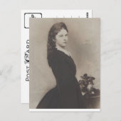 Kaiserin Elisabeth Austria - Sissi als junge Frau Postkarte (Vorne/Hinten)