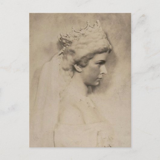Kaiserin Elisabeth Austria - Sissi, Sisi en profil Postkarte (Vorderseite)