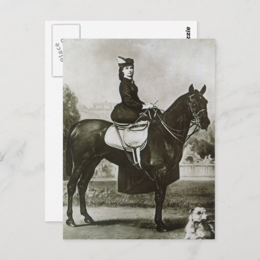 Kaiserin Elisabeth Reitschiff #014SS Postkarte (Vorne/Hinten)