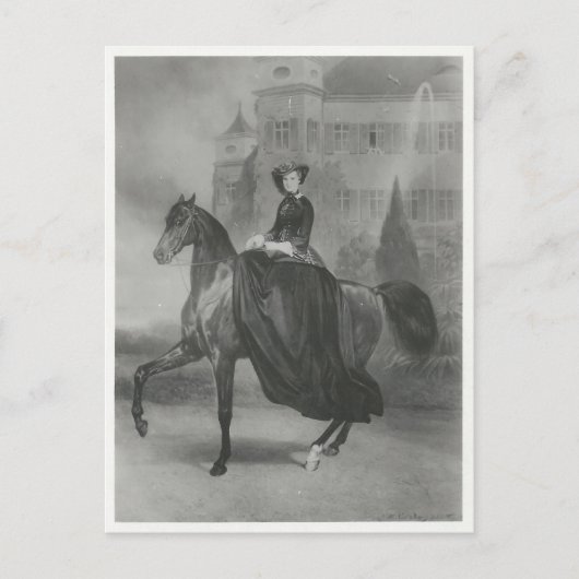 Kaiserin Elisabeth Reitschiff #047SS Postkarte (Vorderseite)