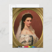 Kaiserin Elisabeth von Bayern auf Ungarisch Postkarte (Vorne/Hinten)