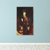 Kaiserin Elisabeth von Österreich, 1883 Leinwanddruck (Insitu (Holzboden))