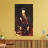 Kaiserin Elisabeth von Österreich, 1883 Leinwanddruck (Insitu (Wohnzimmer))