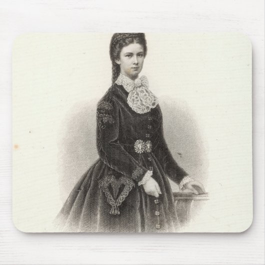 Kaiserin Elisabeth von Österreich Mousepad (Vorne)