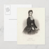 Kaiserin Elisabeth von Österreich Postkarte (Vorne/Hinten)