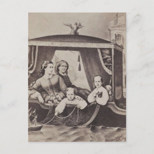 Kaiserin Elisabeth von Österreich, Sissi in Venedi Postkarte (Vorderseite)