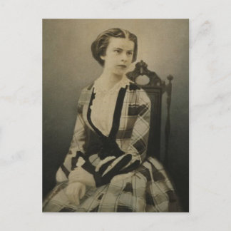 Kaiserin Elisabeth von Österreich - Sissi - junges Postkarte