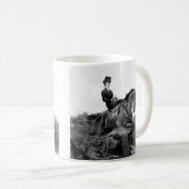 Kaiserin Elisabeth von Österreich zu Pferde Kaffeetasse (VorderseiteRechts)