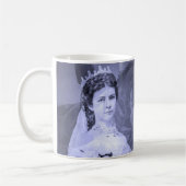Kaiserin Elisabeth von Österreich zu Pferde – Sisi Kaffeetasse (Links)
