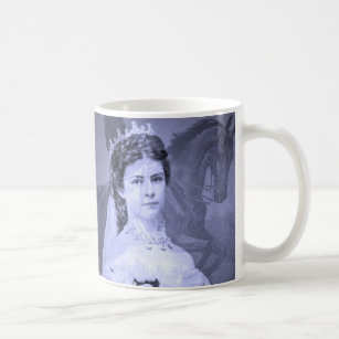 Kaiserin Elisabeth von Österreich zu Pferde – Sisi Kaffeetasse