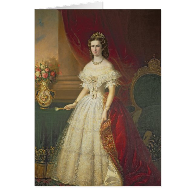 Kaiserin Elizabeth von Bayern, 1863 (Vorne)