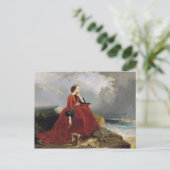 Kaiserin Eugenie in Biarritz, 1858 Postkarte (Stehend Vorderseite)