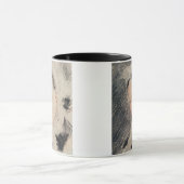 Kaiserin Eugénie (schwarze u. rote Kreide) Tasse (Zentrum)