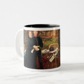 Kaiserin Eugenie u. Eugene-Louis Napo James Zweifarbige Tasse (Vorderseite Links)