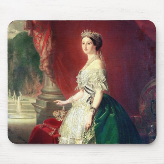 Kaiserin Eugenie von Frankreich Mousepad (Vorne)