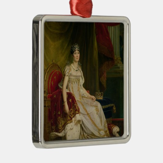 Kaiserin Josephine 1808 Silbernes Ornament (Rechts)