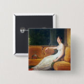 Kaiserin Josephine bei Malmaison, c.1801 Button (Vorne & Hinten)