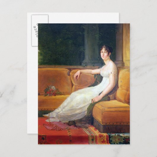 Kaiserin Josephine, Malmaison, c.1801 Postkarte (Vorne/Hinten)