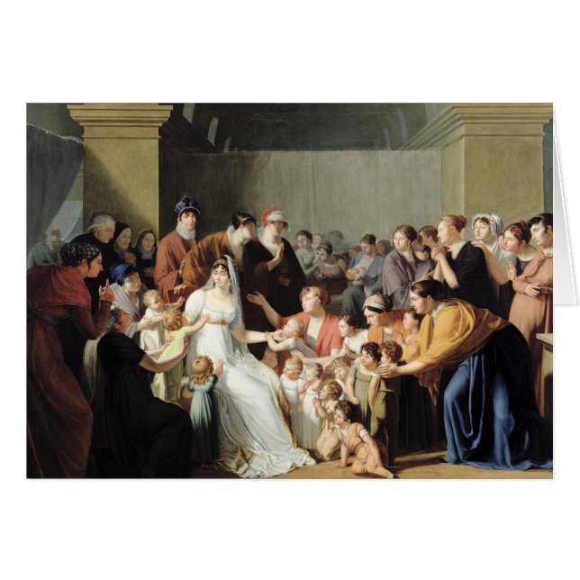 Kaiserin Josephine unter den Kindern, 1806 (Vorderseite (Horizontal))