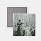 Kaiserin Josephine zeigt die Prophezeiung Magnet (Vorderseite/Rückseite)