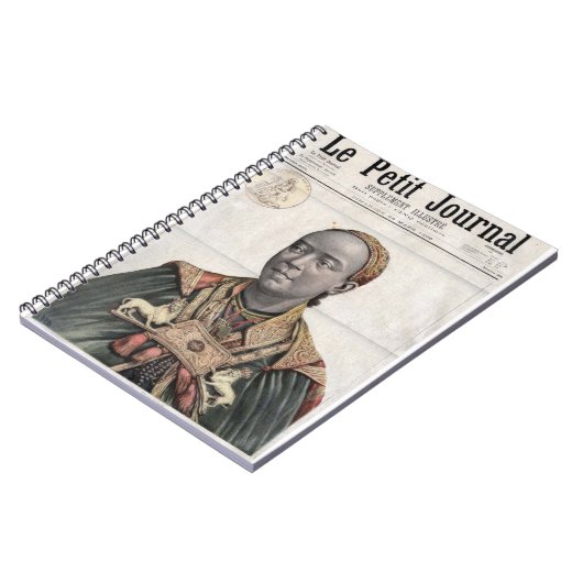 Kaiserin Le Petit Journal äthiopisches Taytu Notizblock (Linke Seite)