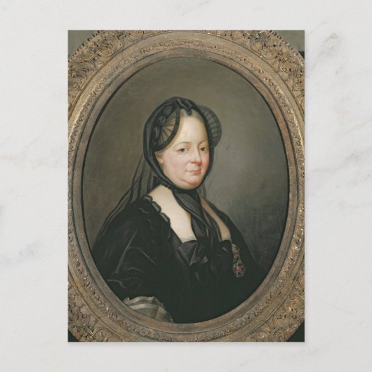Kaiserin Maria Theresa von Österreich Postkarte (Vorderseite)