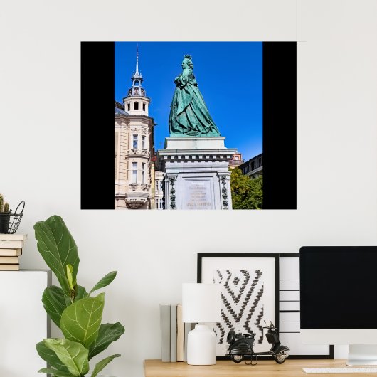 Kaiserin Maria Theresia Statue Poster (Heimbüro)