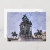 Kaiserin Marie-Theresa von Österreich-Ungarn Postkarte (Vorne/Hinten)