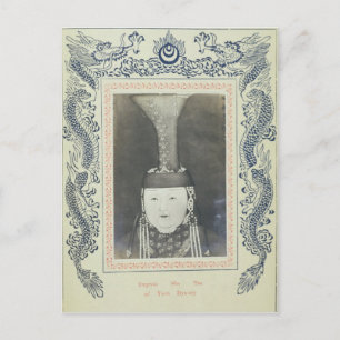 Kaiserin Sie Tsu von der Yuan-Dynastie Postkarte